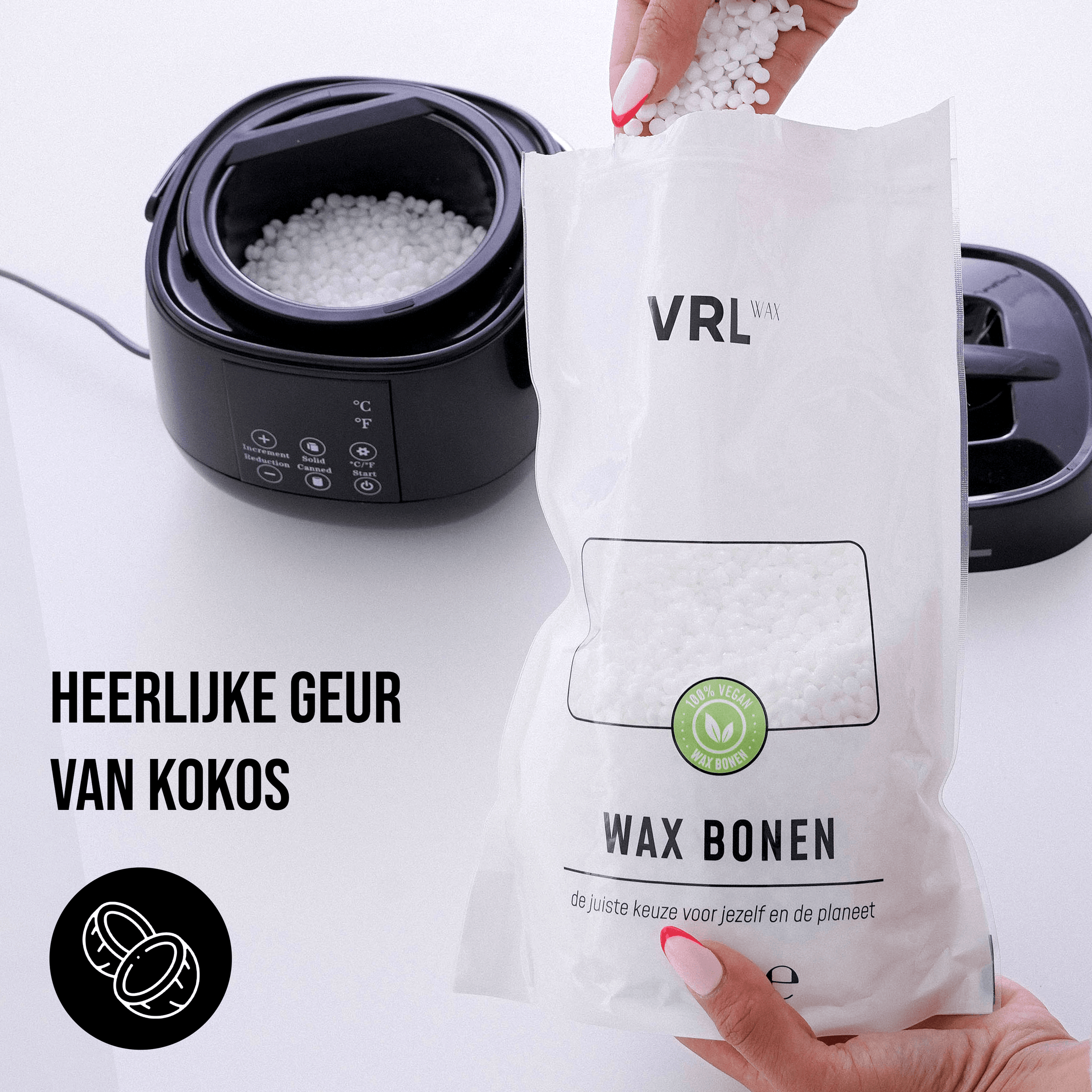 VRL Wax Bonen - Kokosnoot (800 gram)